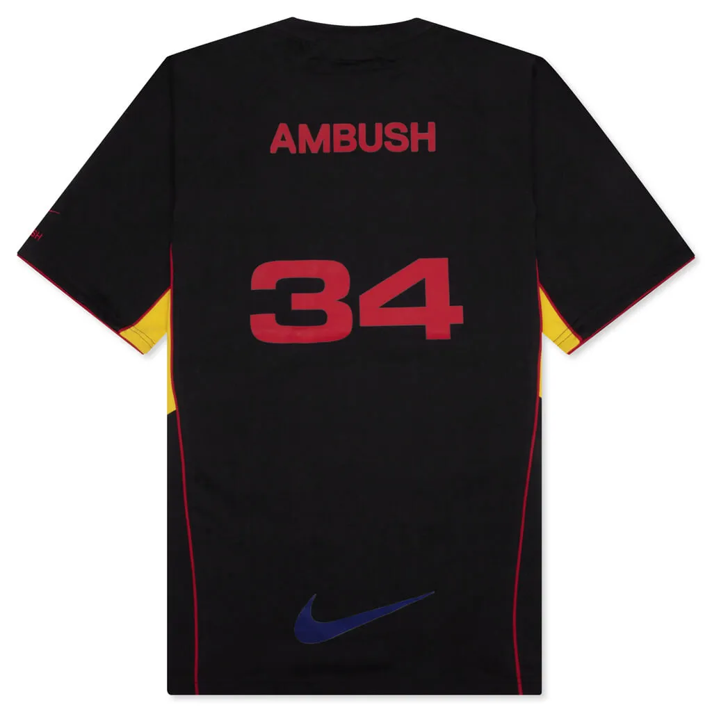 Nike x AMBUSH U NRG CN Jersey Top - Black/Vivid Sulfur