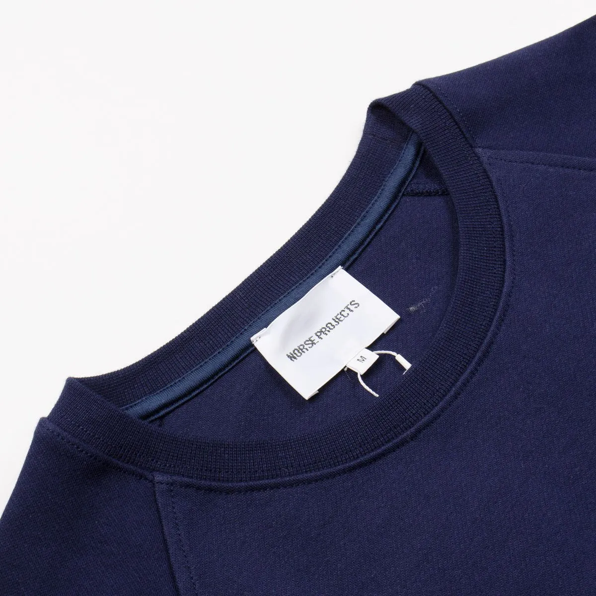 Norse Projects - Vorm Summer Interlock Sweatshirt - Navy