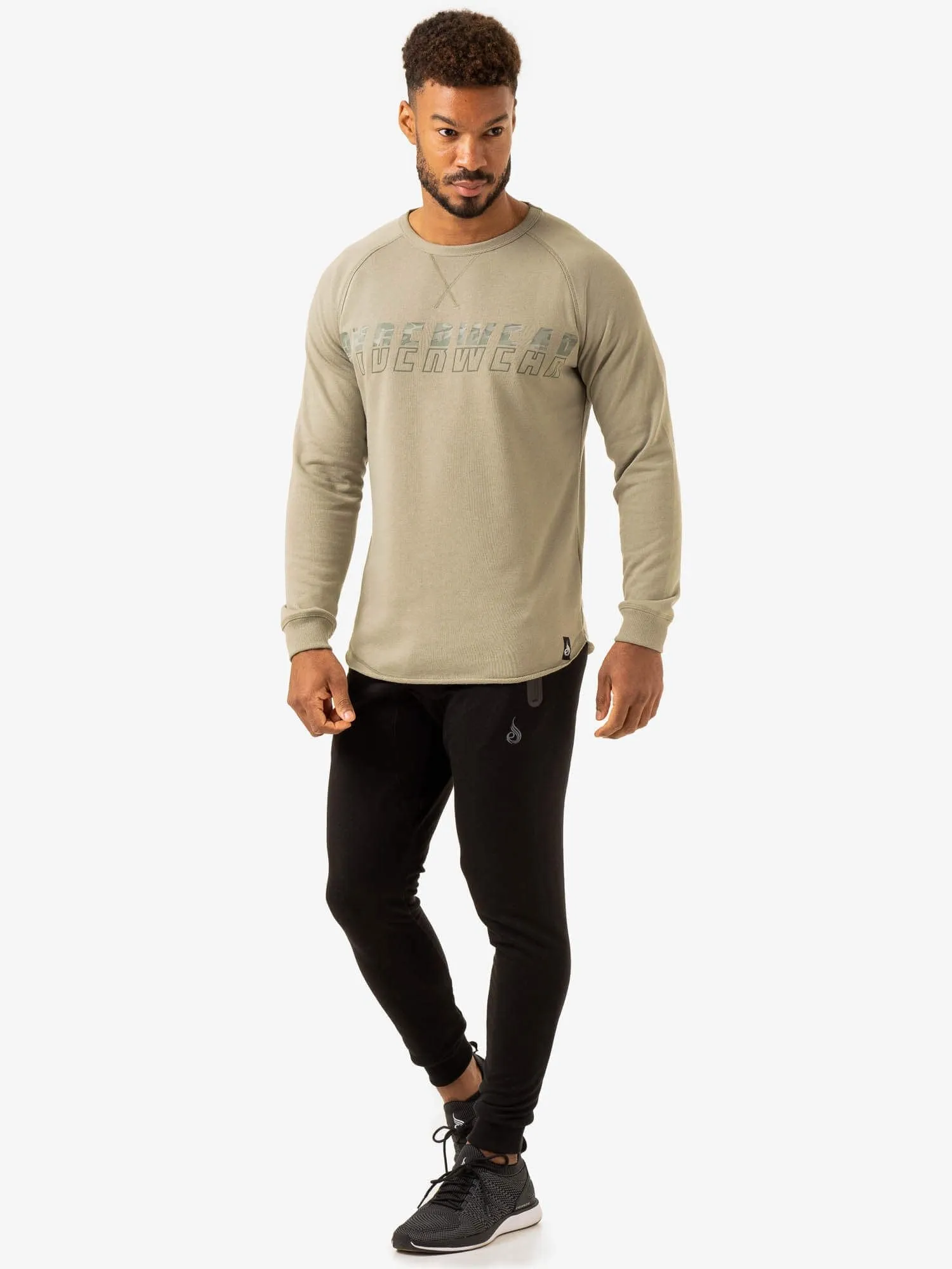 Overdrive Crew Neck - Sage Green