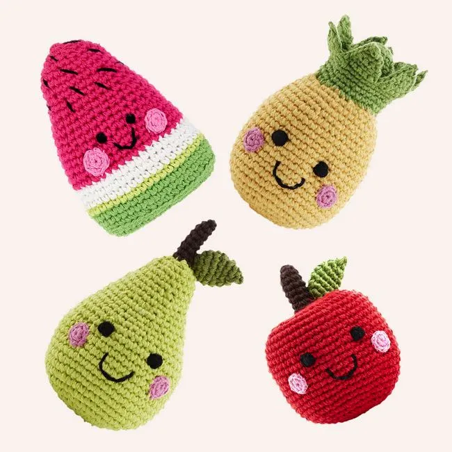 Pebble Friendly Plush Toy Fruit