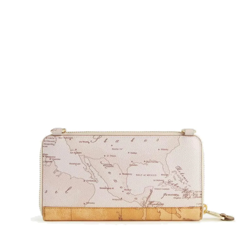 Pochette Portacellulare 1A Classe Alviero Martini linea Geo Sunny Mix Bianco PN28