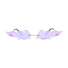 Prolific Flame Sunglasses in Purple