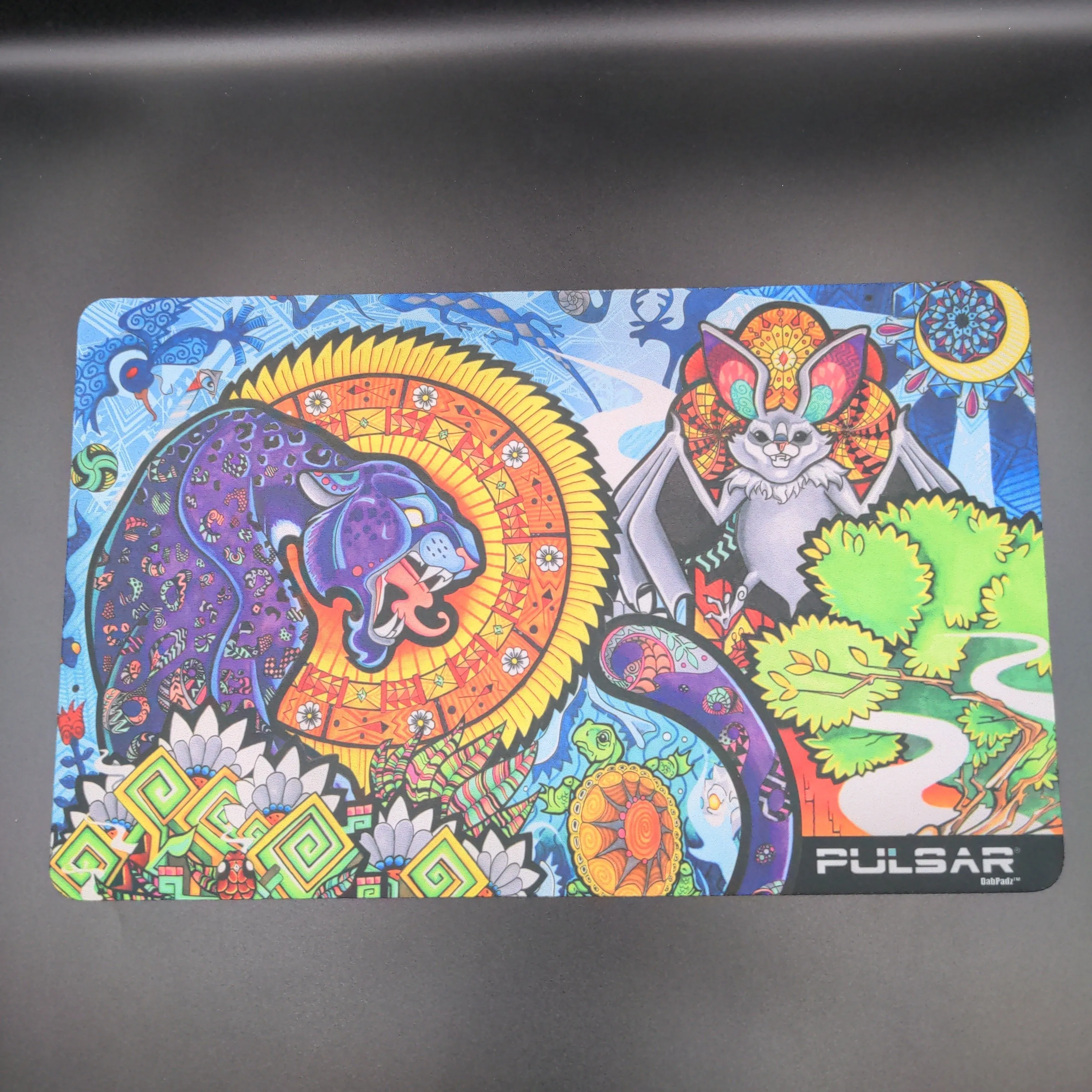 Pulsar DabPadz Dab Mat 16 x 10 | Psychedelic Jungle