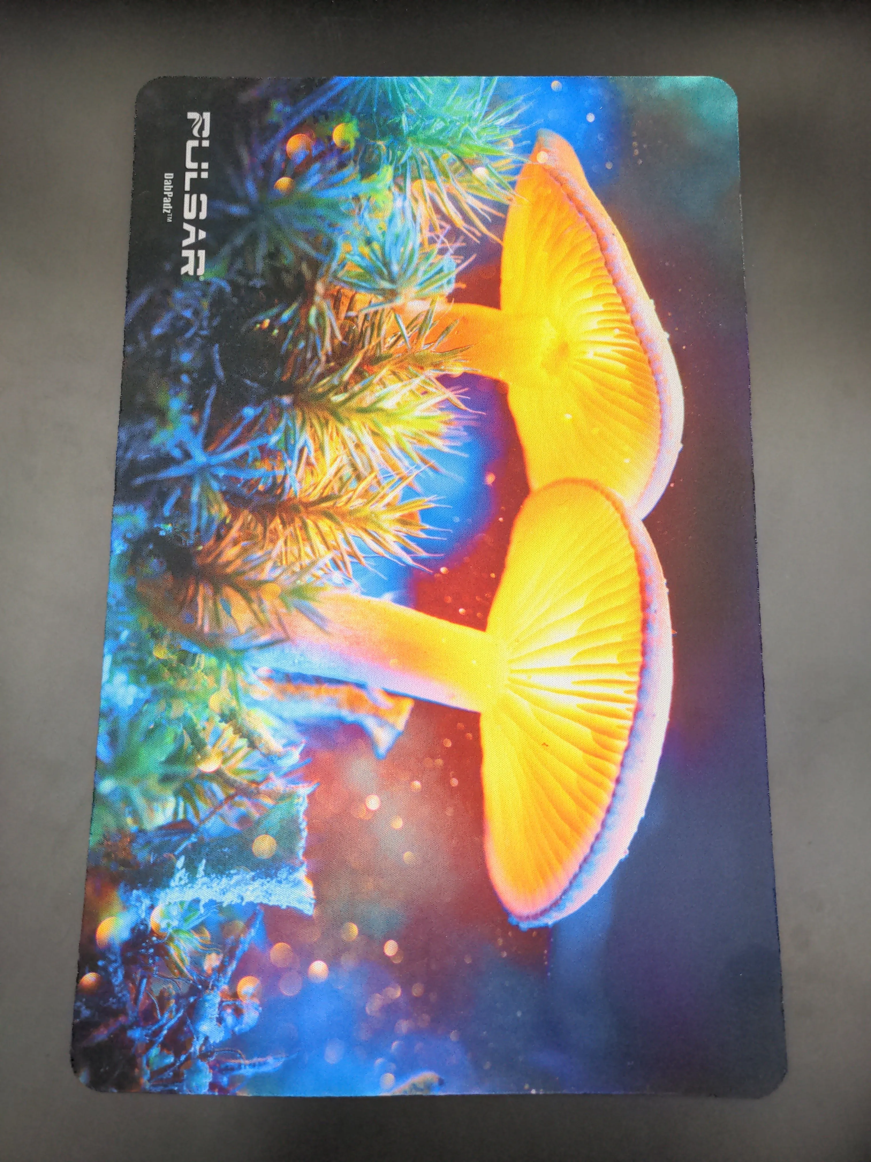 Pulsar DabPadz Large Dab Mat | Mystical Mushroom