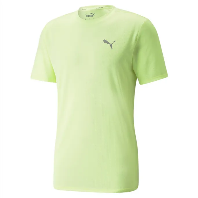 Puma technical running t-shirt Run Favorite Tee M 520208 37 pale yellow