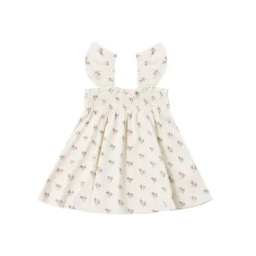 Quincy Mae Smocked Jersey Dress - Summer Flower