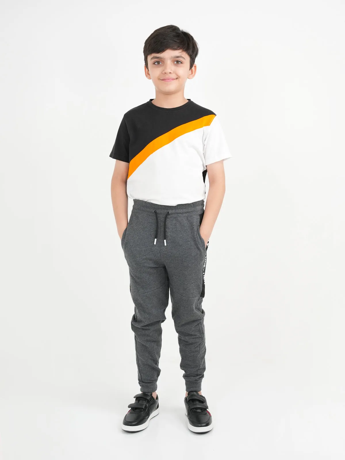 "ANTOIXE" Kids Casual Comfy Summer Joggers Pants