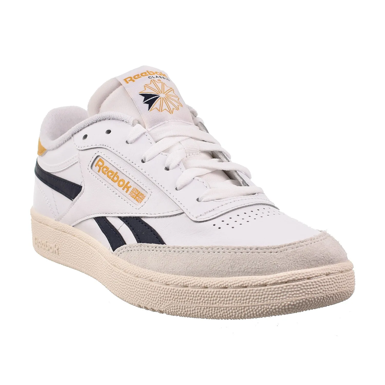 Reebok Club C Revenge Men's Shoes White-Vector Navy