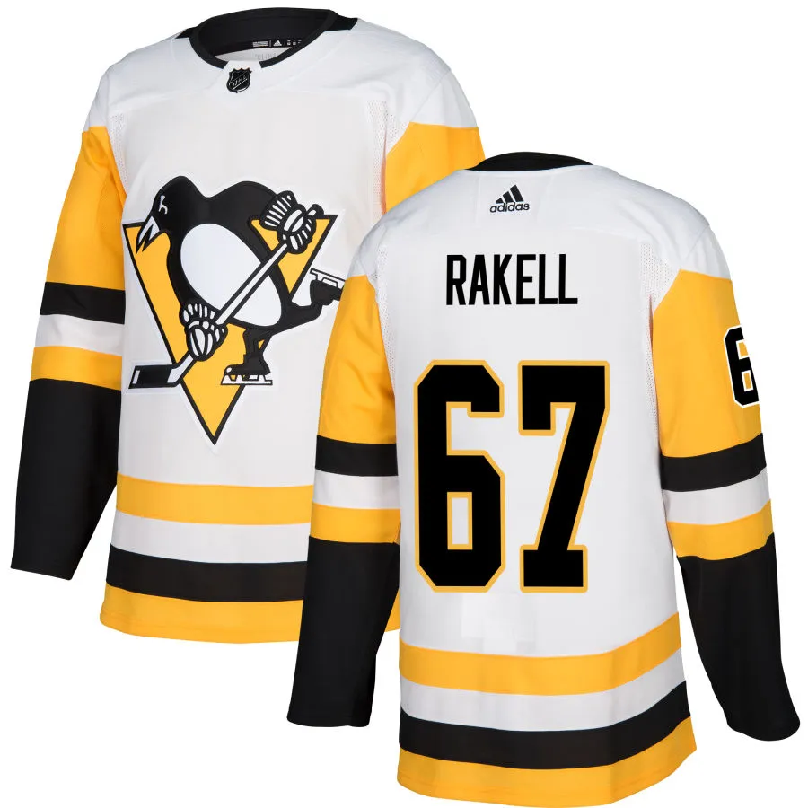 Rickard Rakell Pittsburgh Penguins adidas Authentic Jersey - White