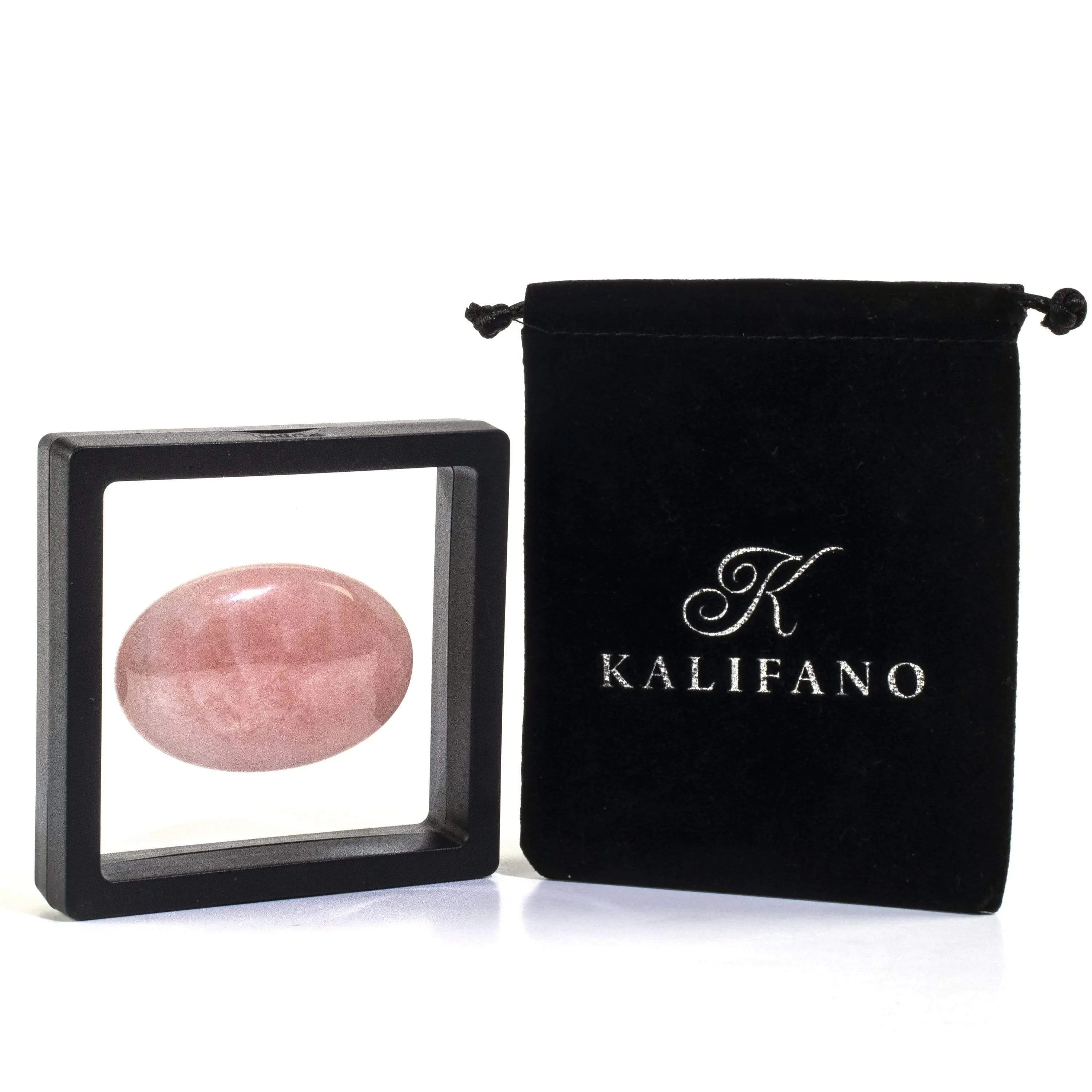 Rose Quartz Palm Stone