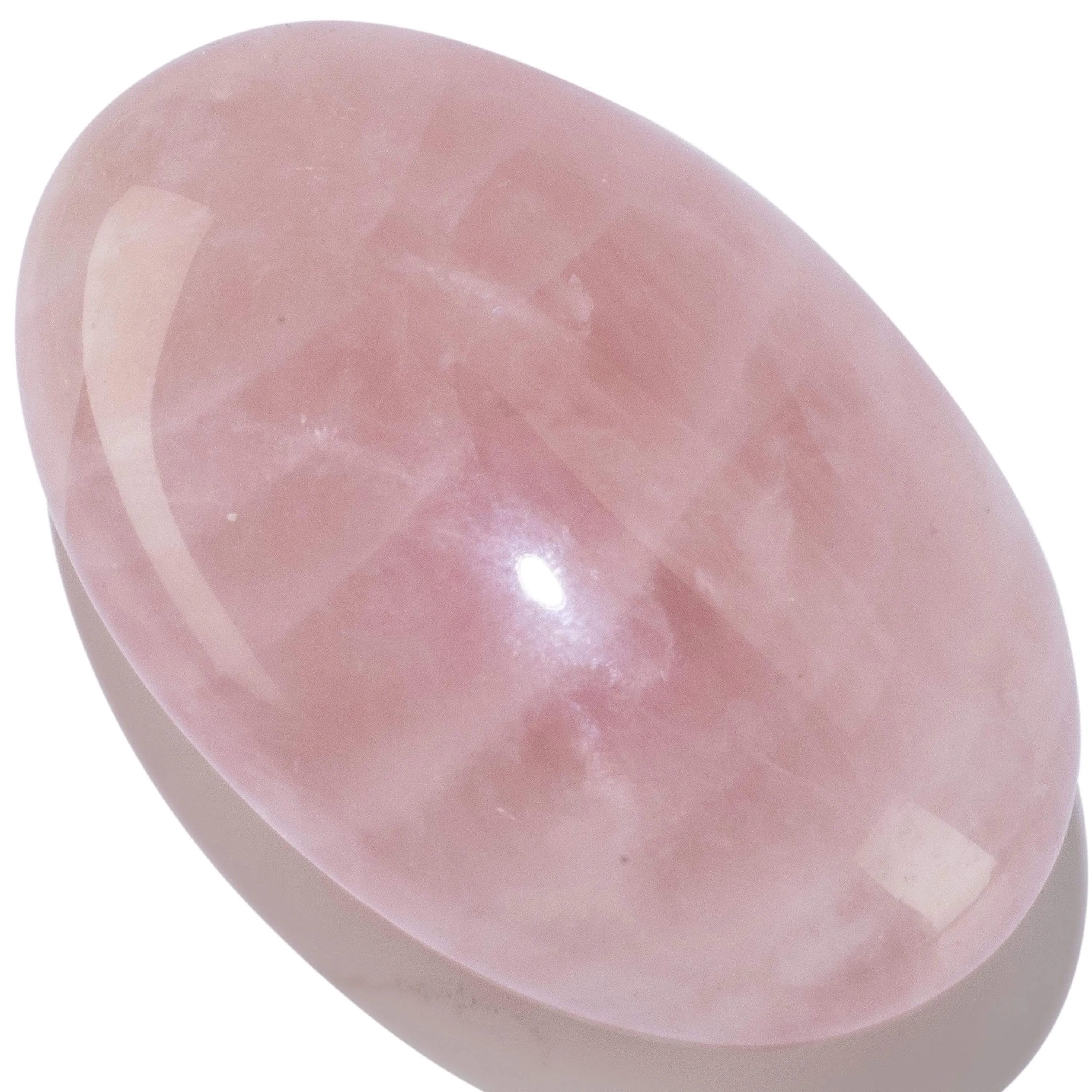 Rose Quartz Palm Stone