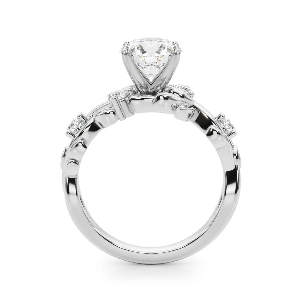 Round Lab Grown Diamond Engagement Ring 2.25 CTW