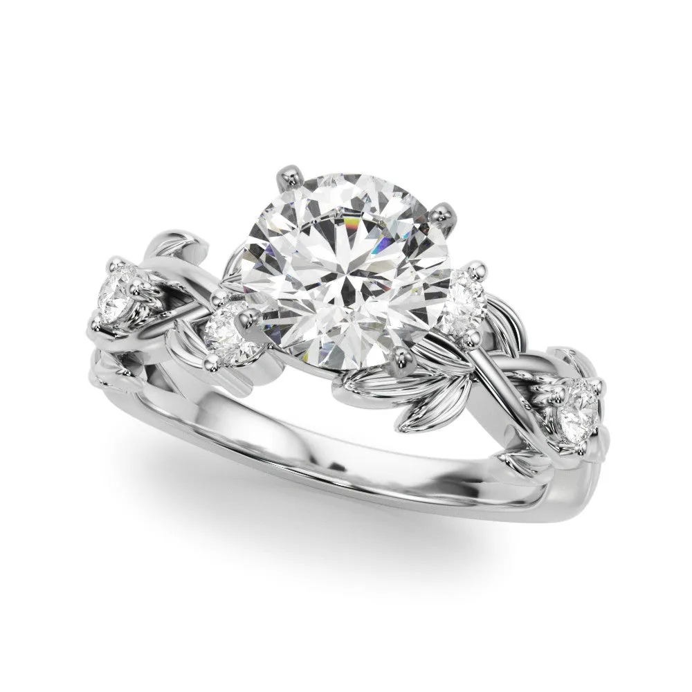 Round Lab Grown Diamond Engagement Ring 2.25 CTW