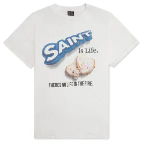 Saint Michael x Shermer Academy Oreo S/S Tee - White