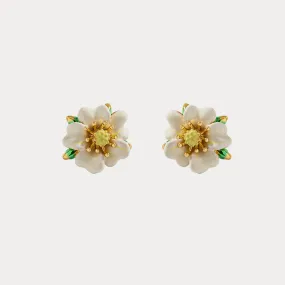 Strawberry Flower Earrings