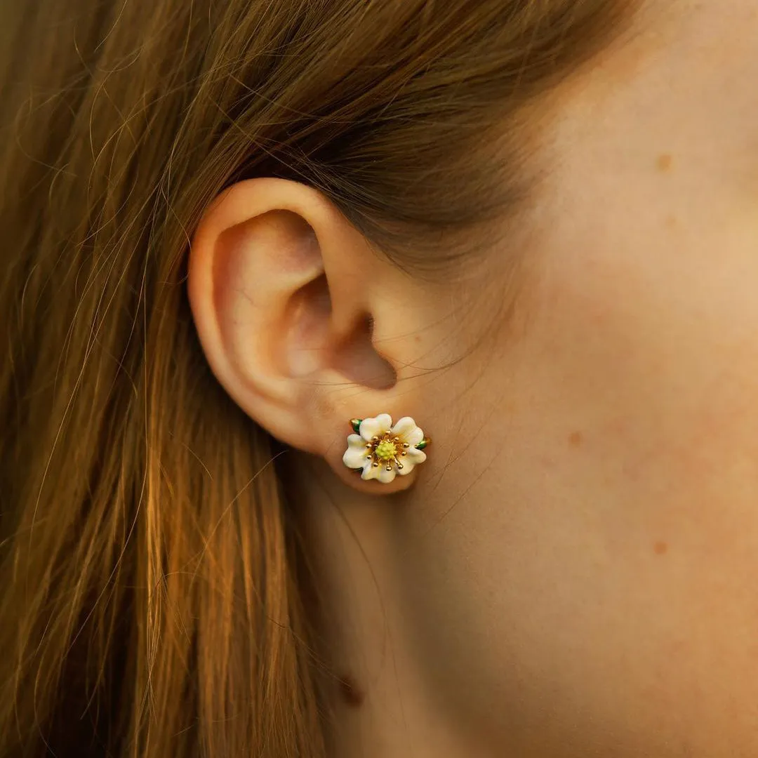 Strawberry Flower Earrings