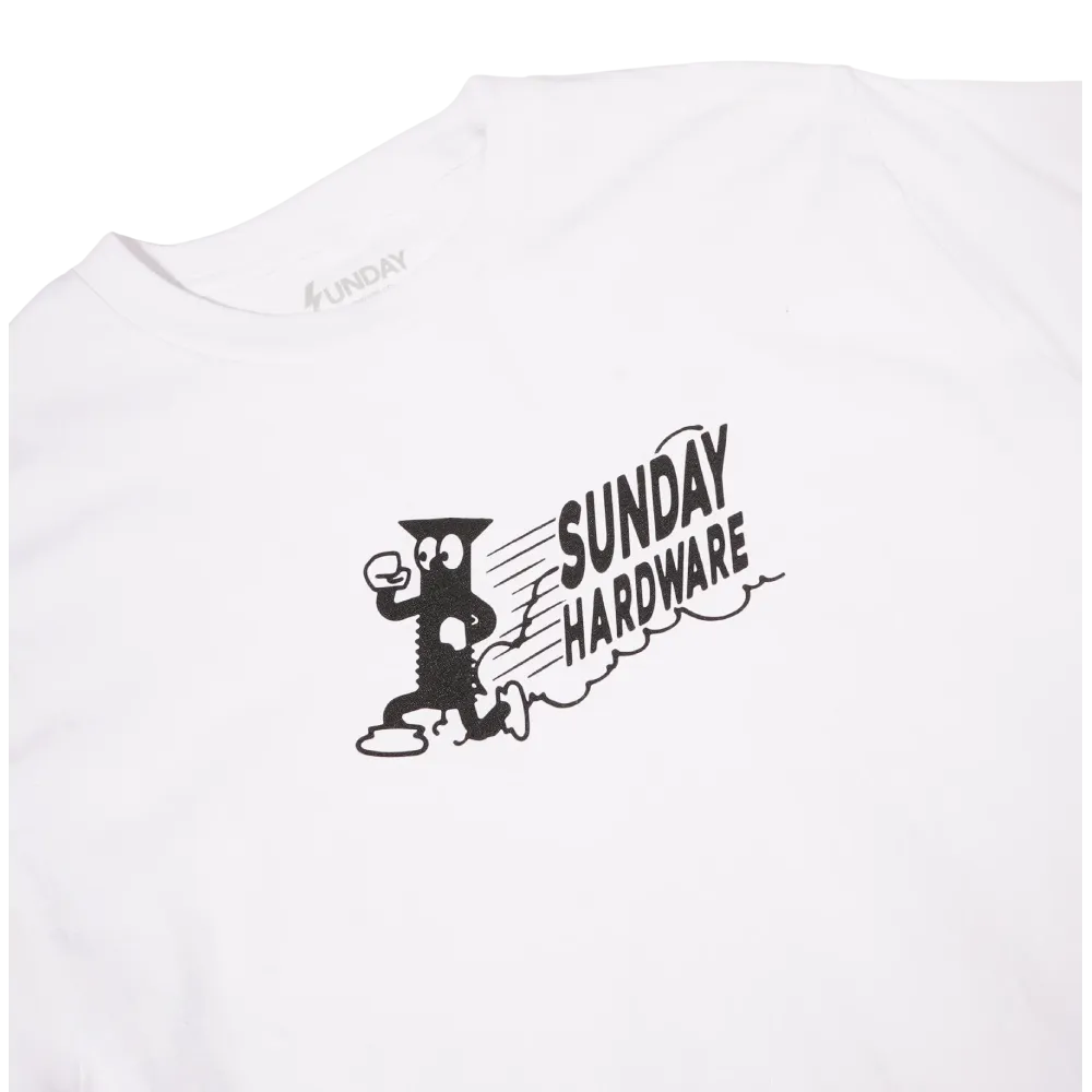 Sunday Outta Here T-Shirt White