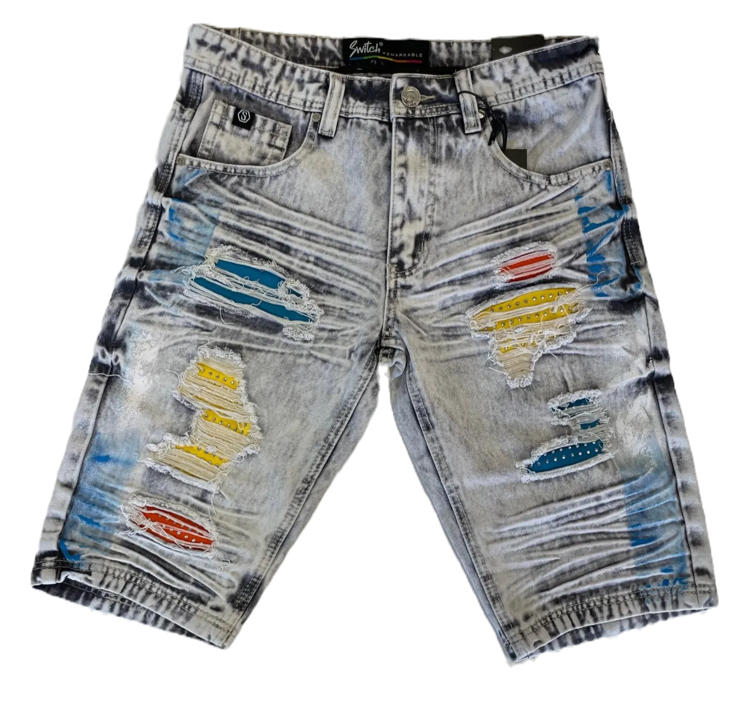 Switch "Ice Grey" Jean Shorts