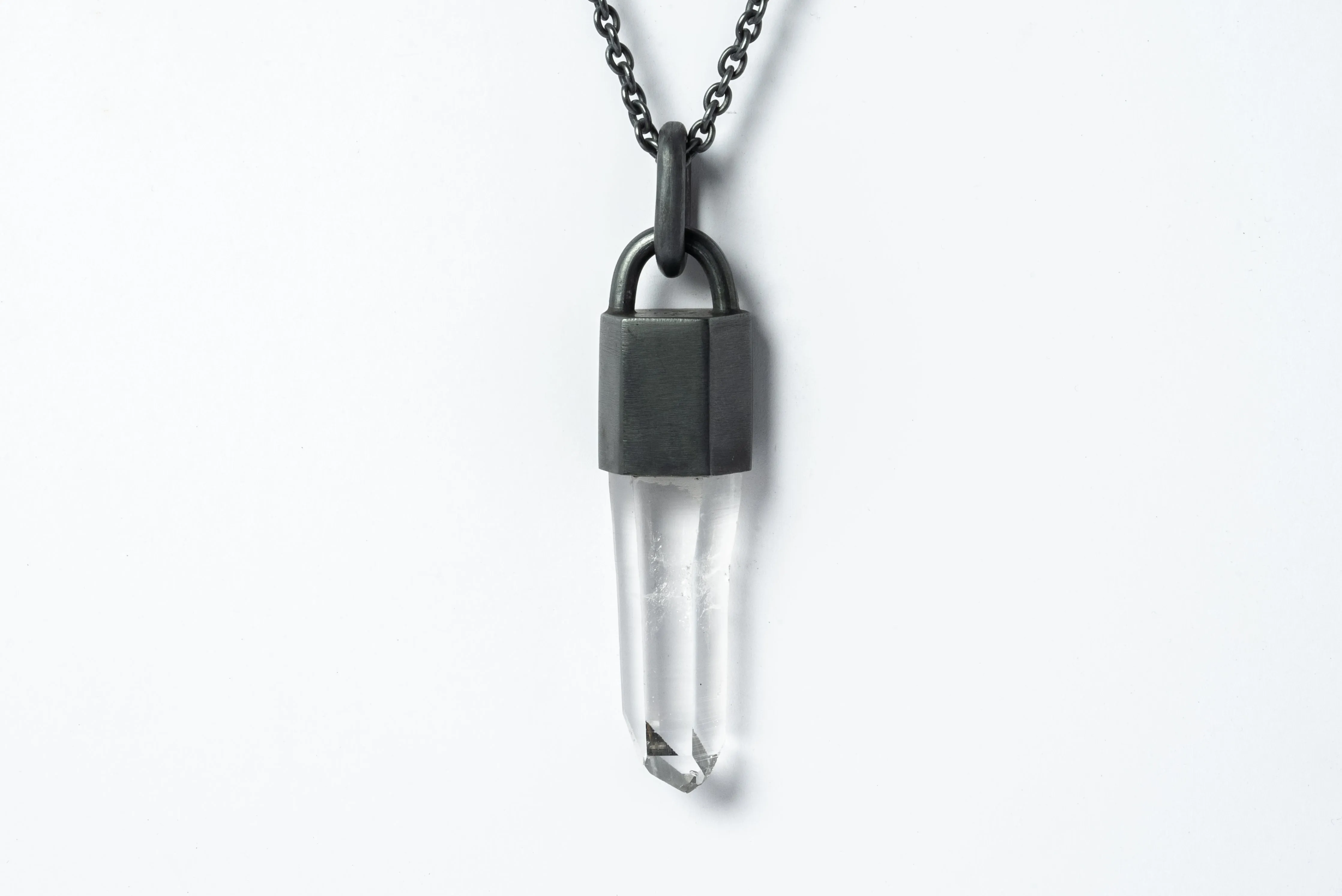 Talisman Necklace (Linked, Lemurian Quartz, KA LEM)