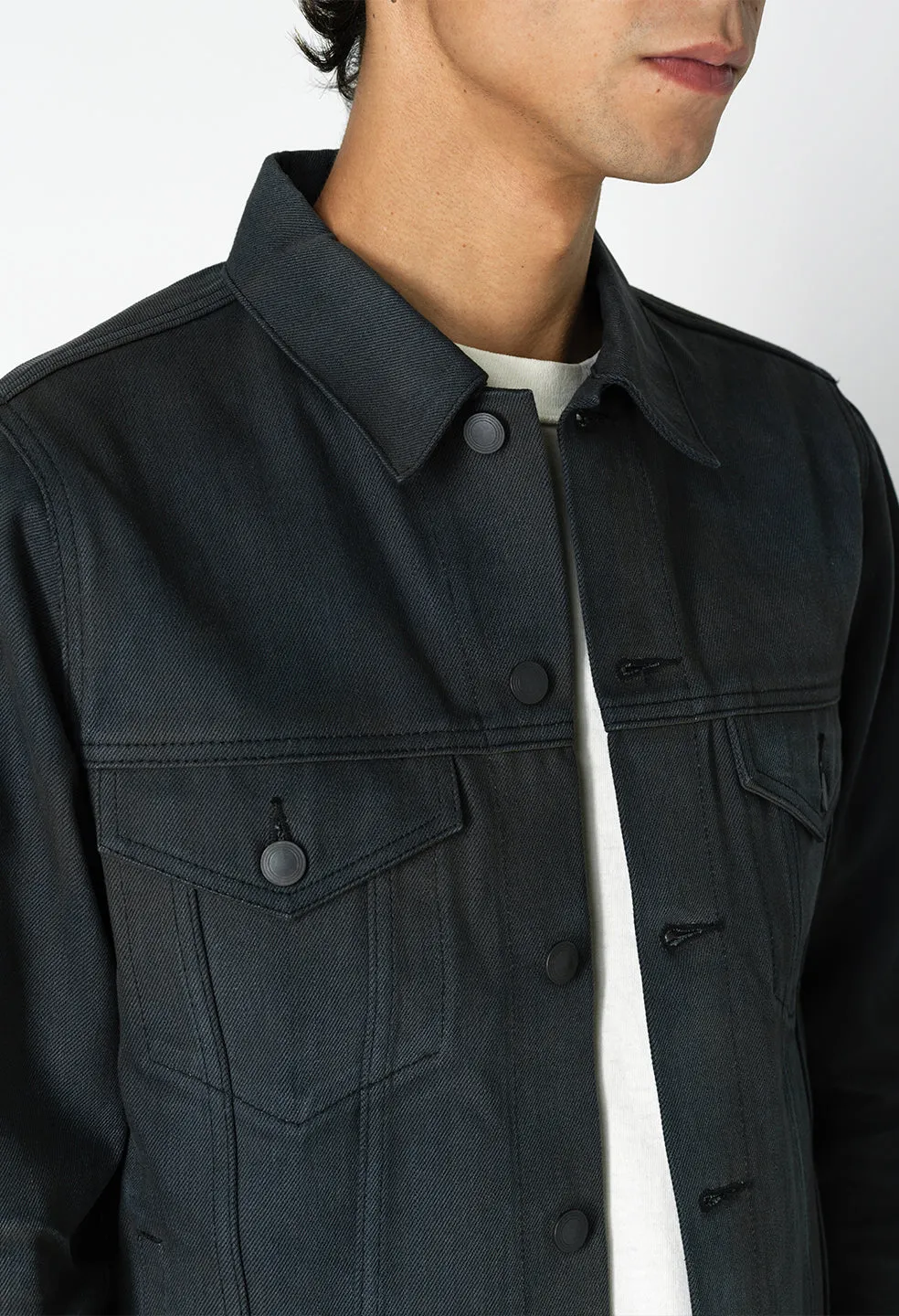 Thumper Jacket Type III Selvedge / Charcoal Dry Process