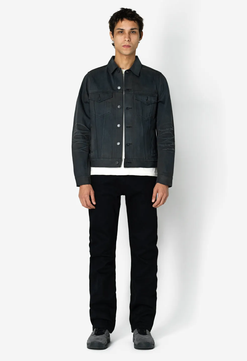 Thumper Jacket Type III Selvedge / Charcoal Dry Process