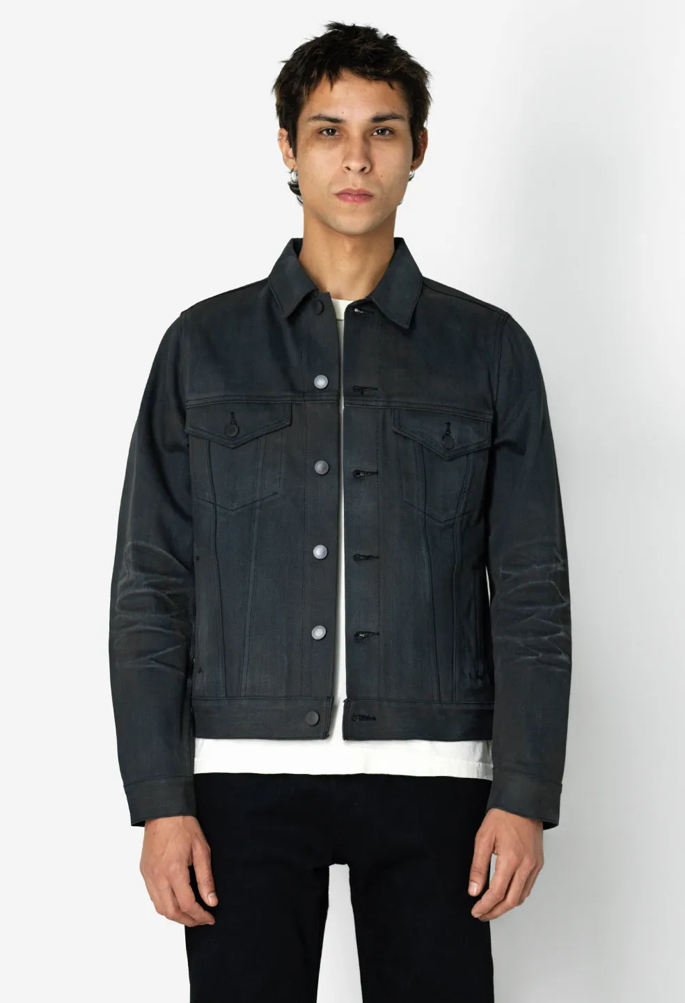 Thumper Jacket Type III Selvedge / Charcoal Dry Process