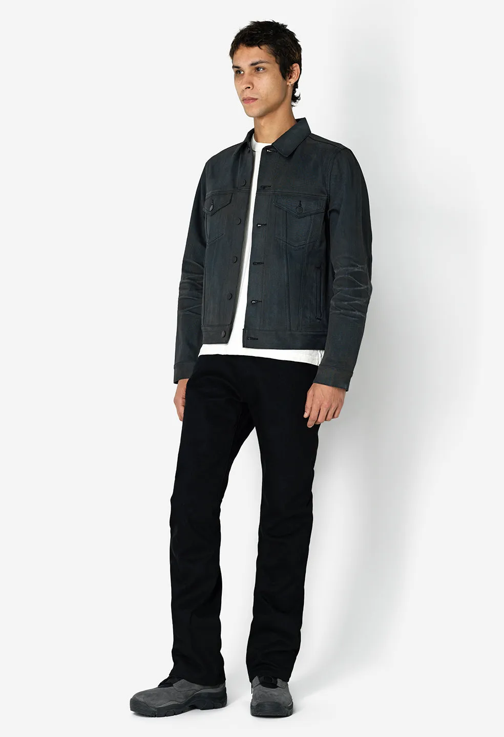 Thumper Jacket Type III Selvedge / Charcoal Dry Process