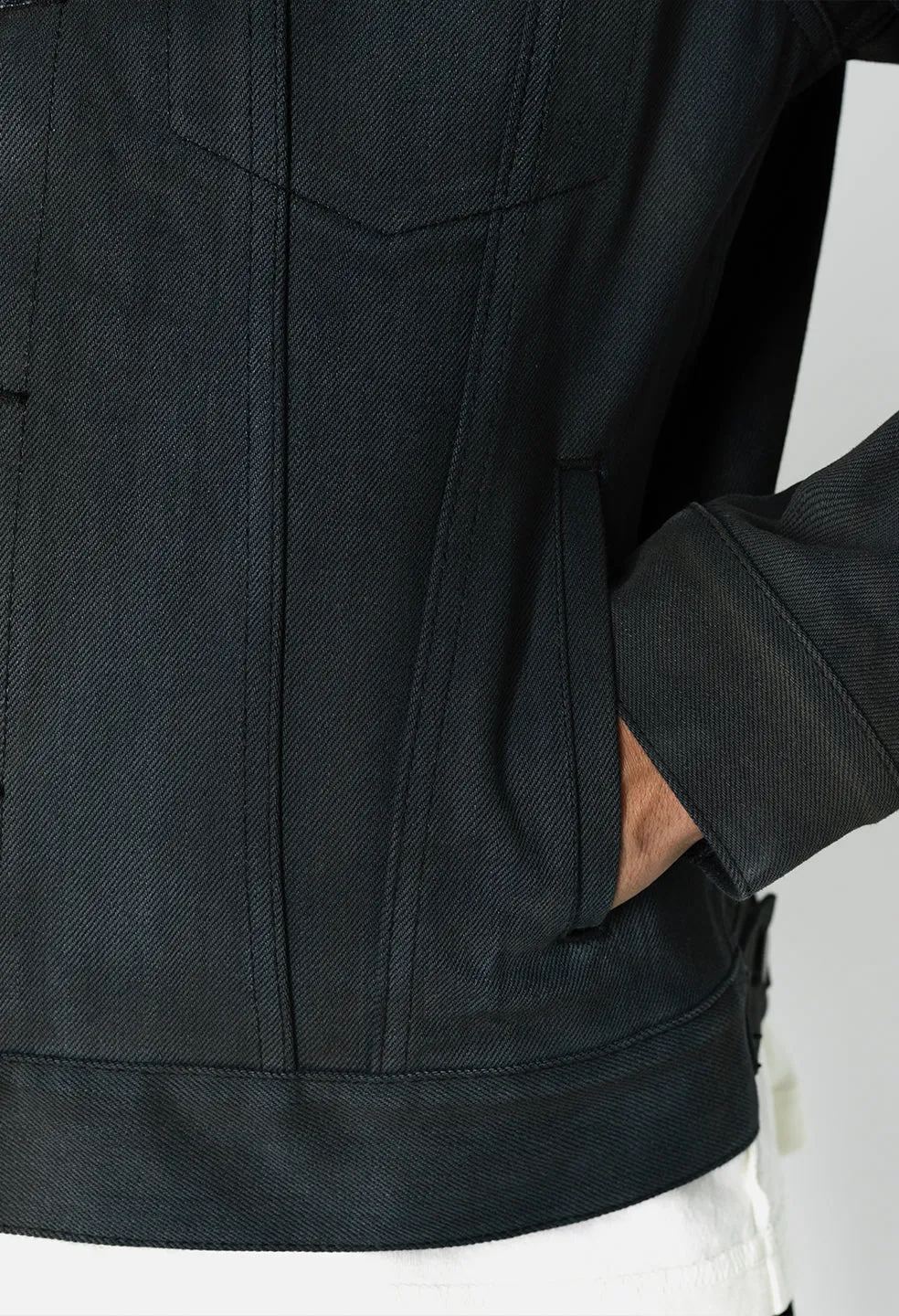 Thumper Jacket Type III Selvedge / Charcoal Dry Process