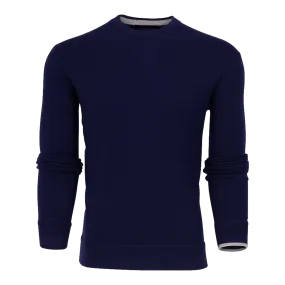 Tomahawk Cashmere Crewneck Sweater (Abyss)