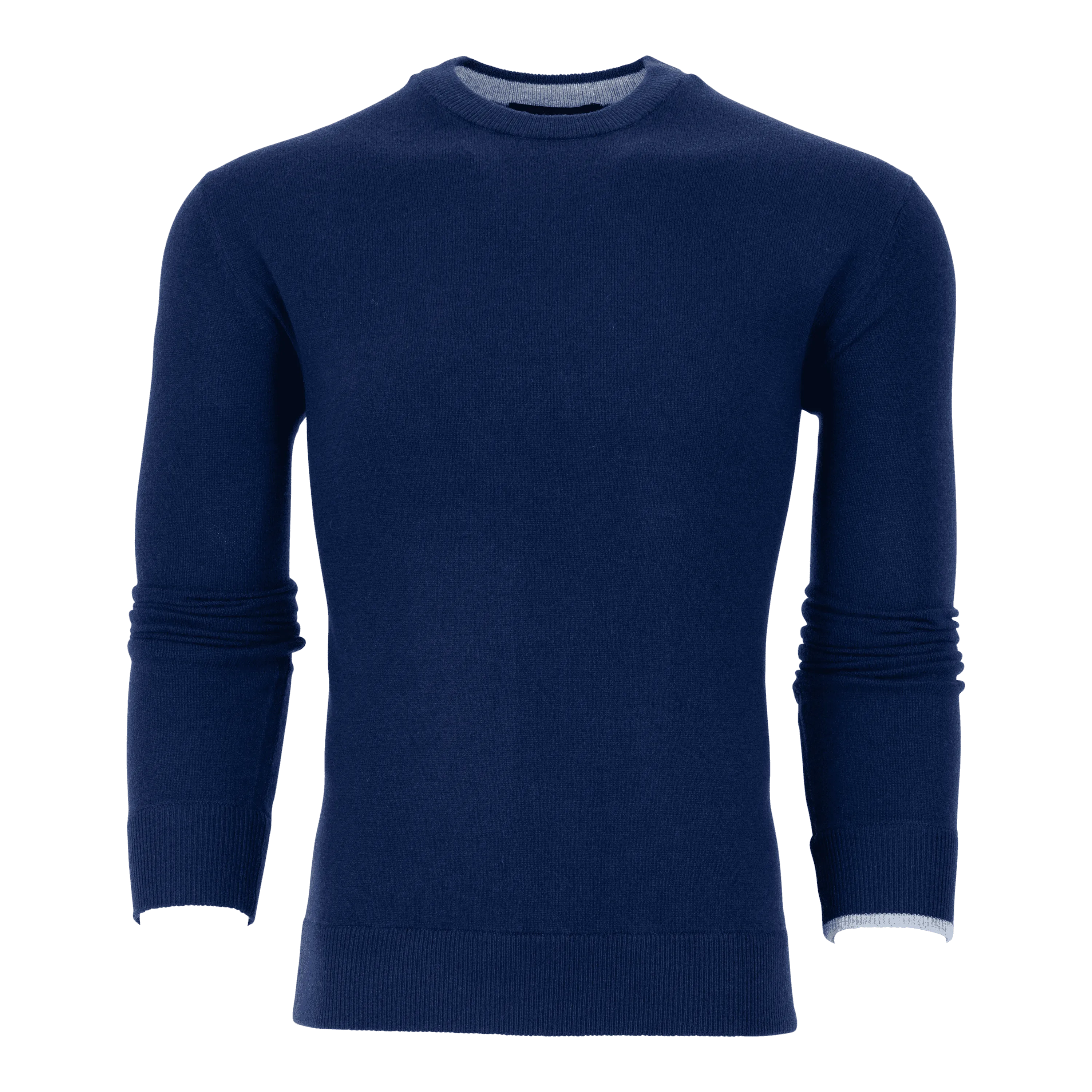 Tomahawk Cashmere Crewneck Sweater (Maltese Blue)