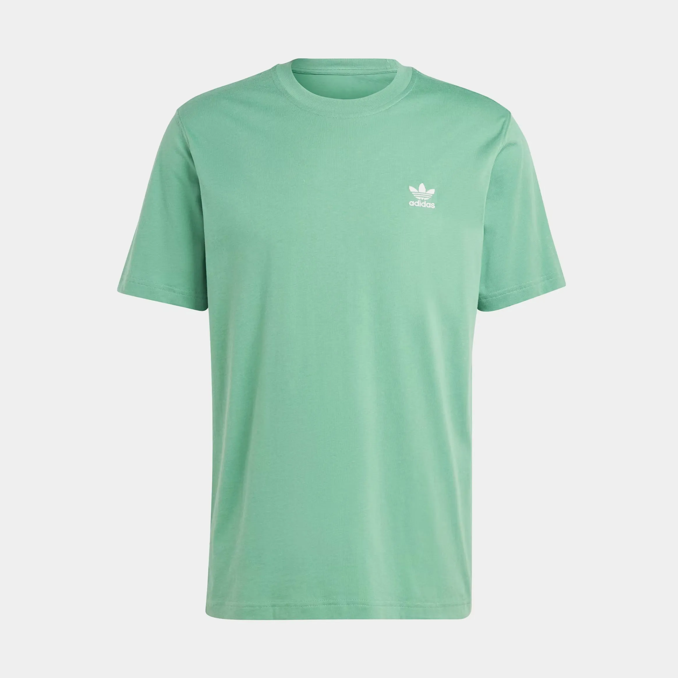 Trefoil Essentials Mens Short Sleeve Shirt (Green)