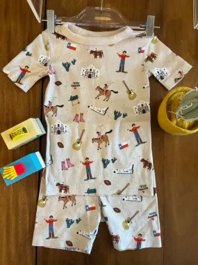 Two Piece Goodnight, Texas Pajamas