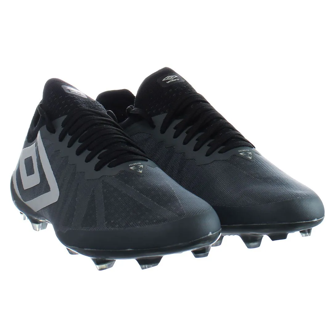 Umbro Velocira VI Pro FG Grey Mens Football Boots