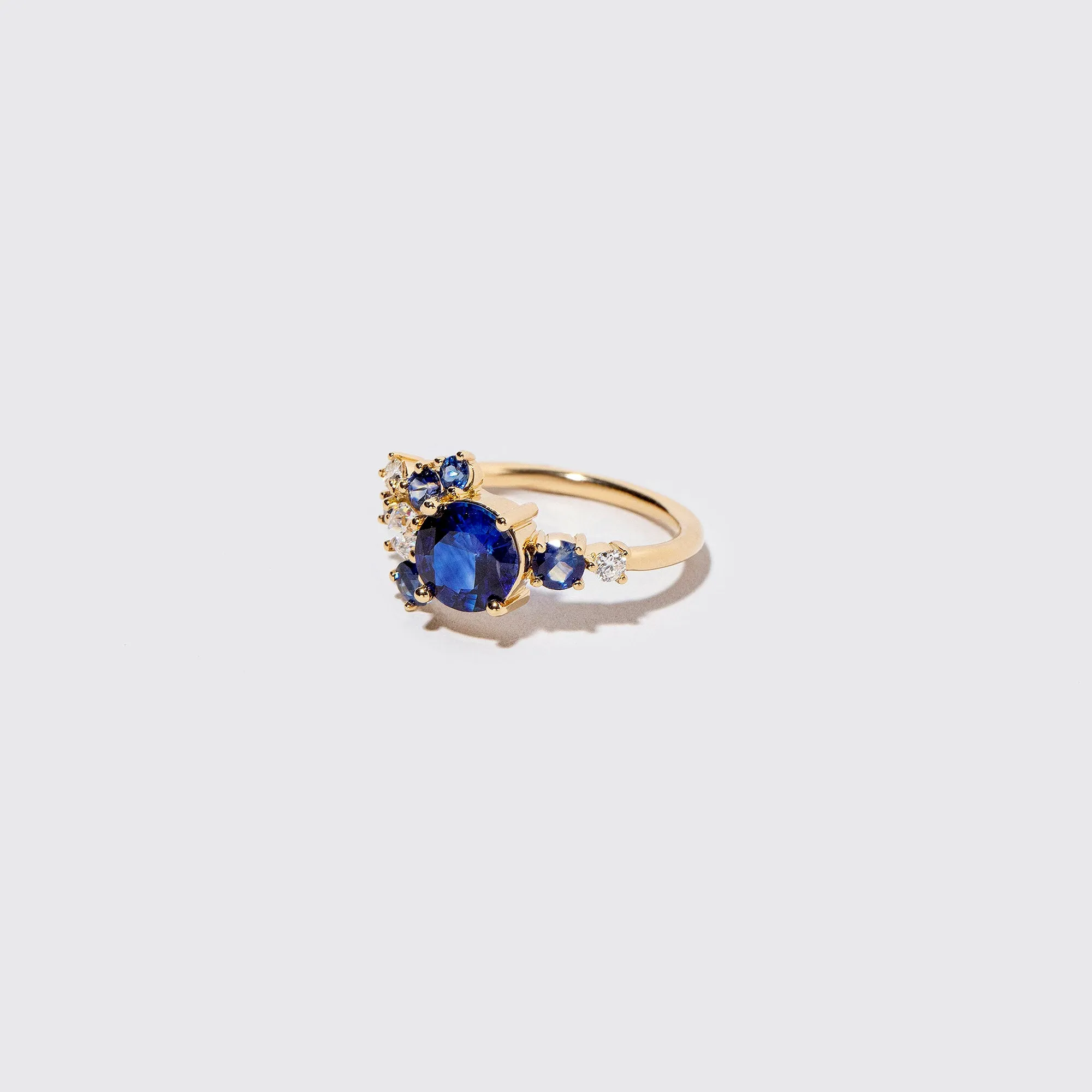 Vega Ring - Blue Sapphire