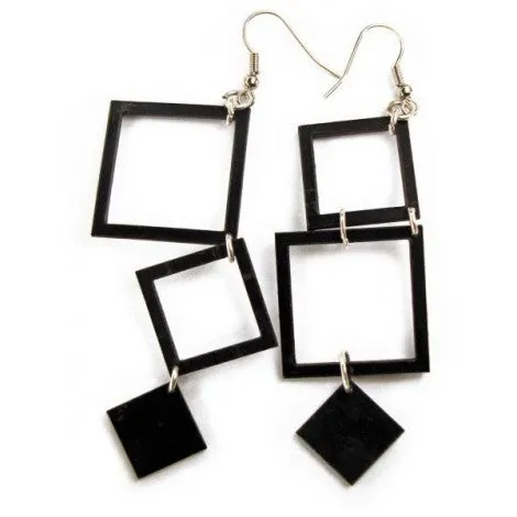 Vinyl Earrings VE 2407