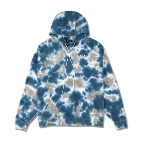 WIND AND SEA SEA TIEDYE HOODIE-BLUE