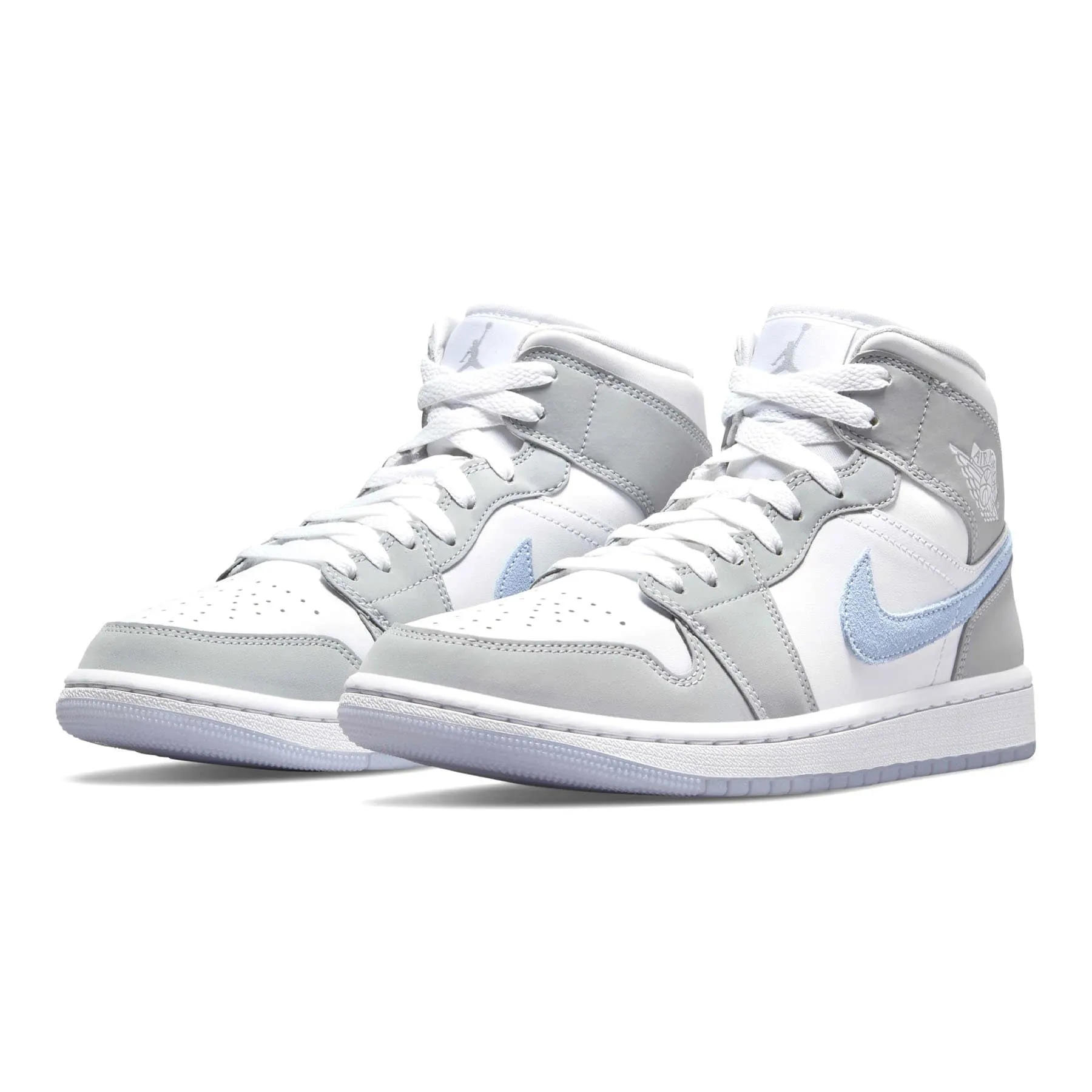 Wmns Air Jordan 1 Mid Wolf Grey