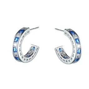 Women's Cubic Zirconia Hoop Earring