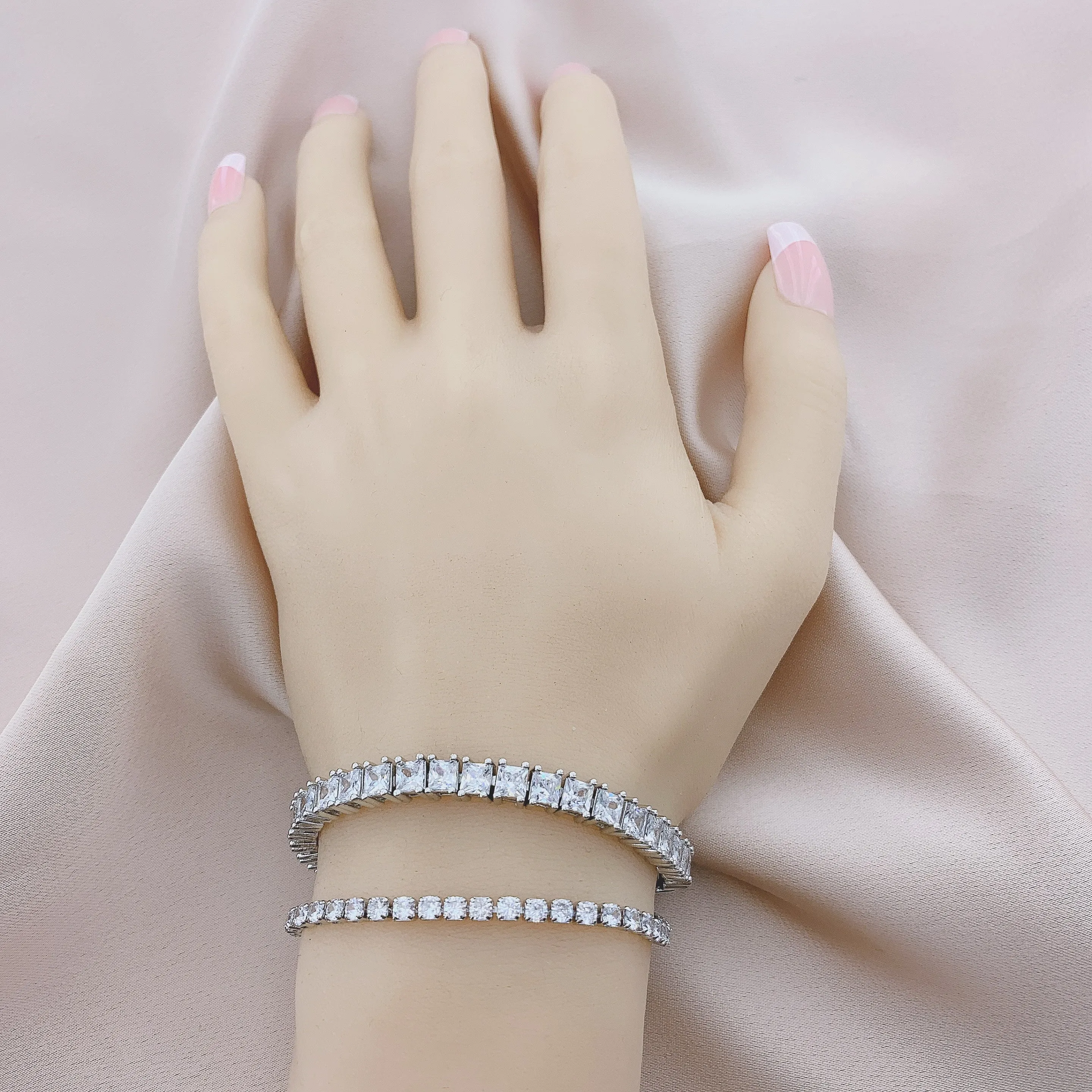 Women's Fashion CZ Tennis Bracelet