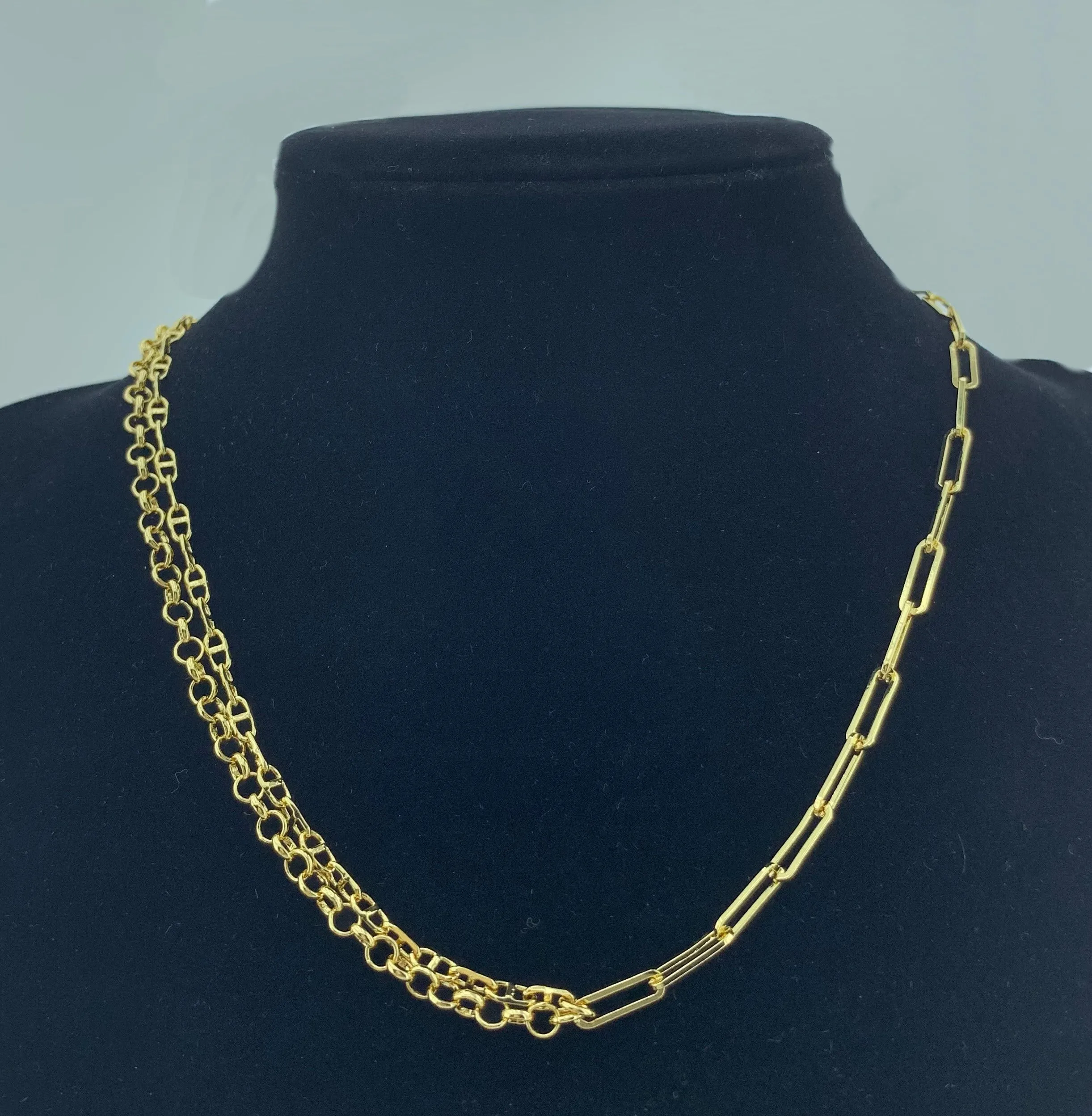 Women's Fashion Multiple Chain Necklace